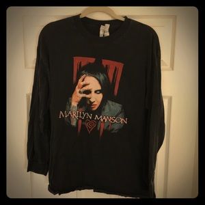 Original Marilyn Manson long sleeve concert tee
